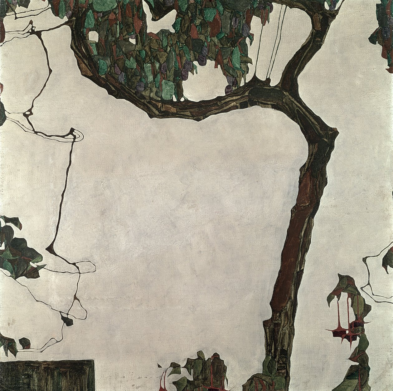Sonbahar Ağacı, 1909 by Egon Schiele