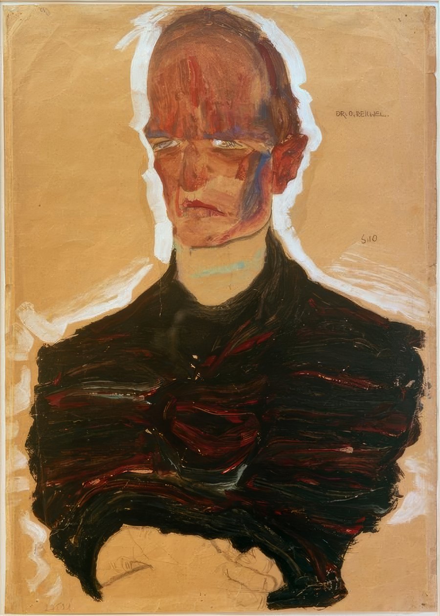 Dr. Oscar Reichel by Egon Schiele