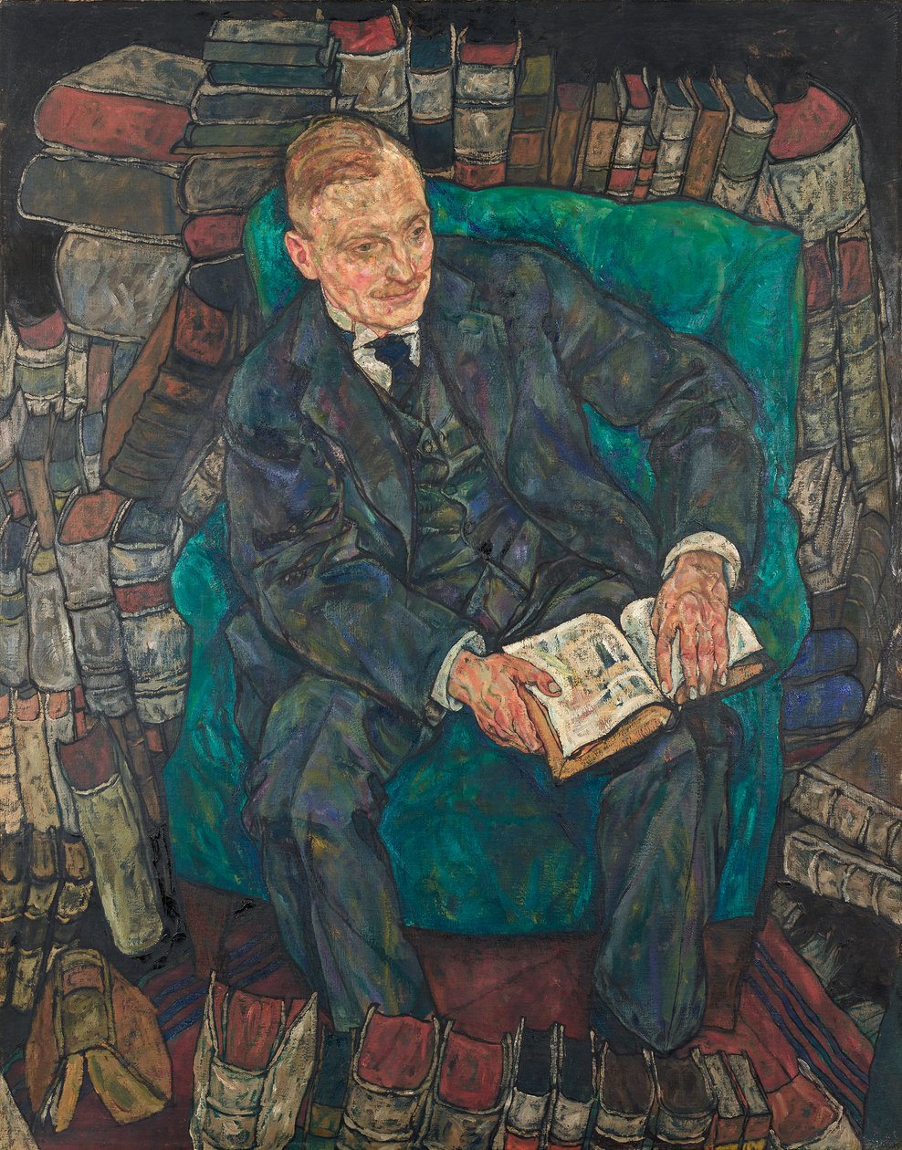 Doktor A.Ş. Hugo Koller by Egon Schiele