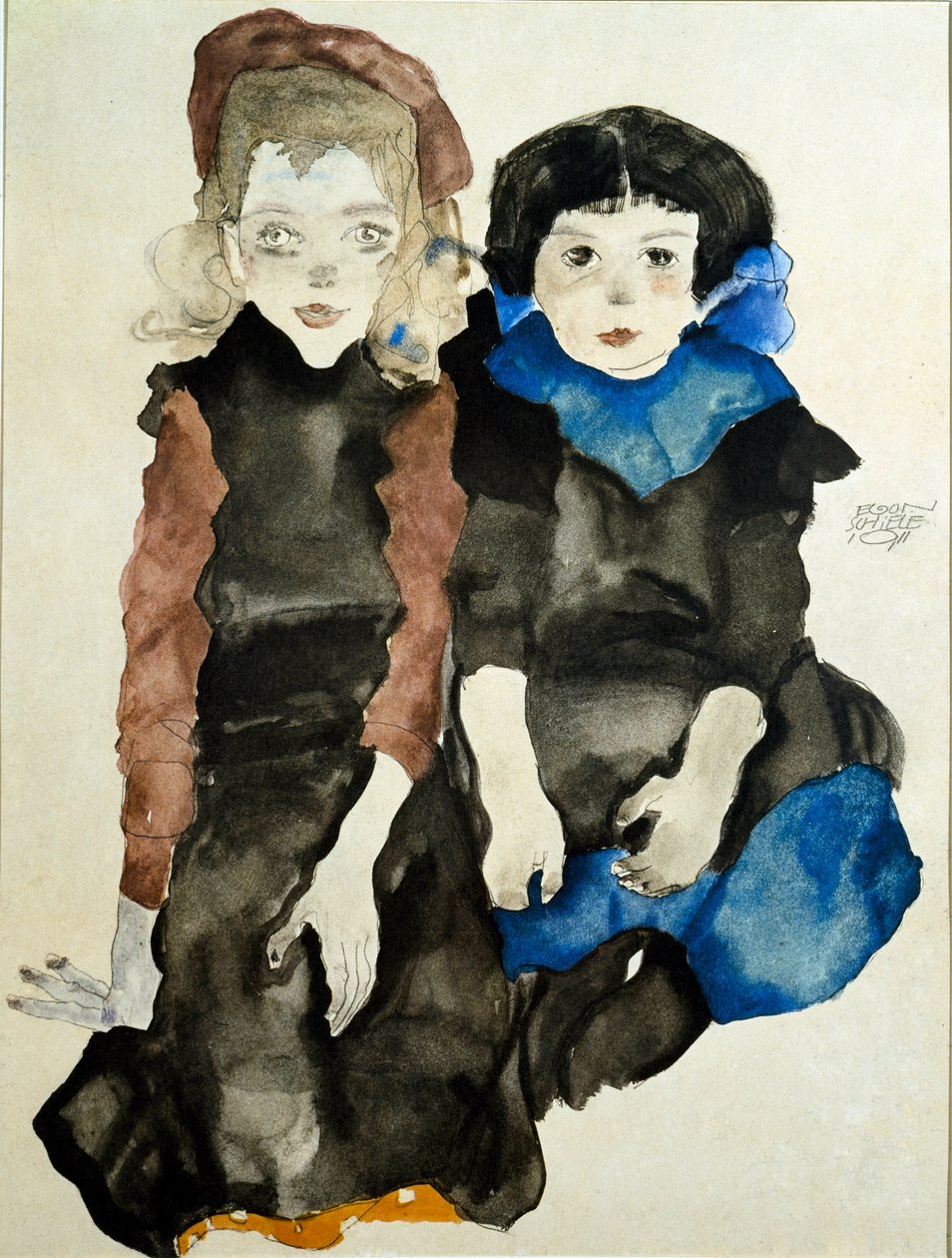Çocuklar. Egon Schiele