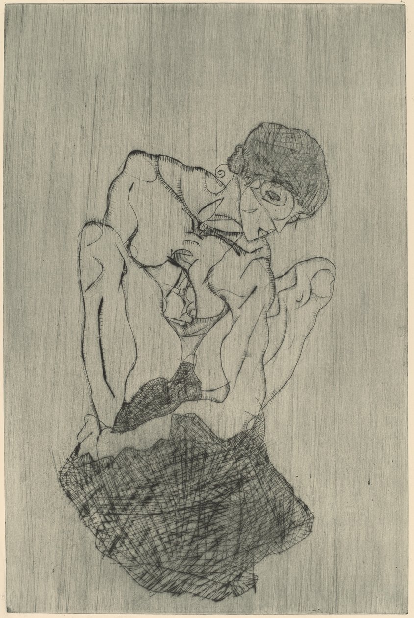 Komutan by Egon Schiele