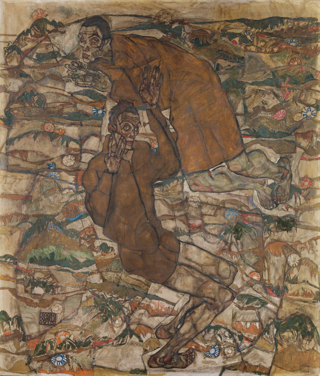 Levitasyon Kör II, 1915 by Egon Schiele