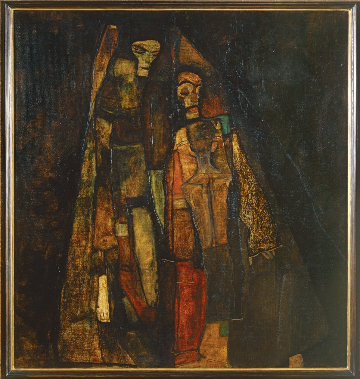 Vahiy (tuval üzerine yağlıboya) by Egon Schiele