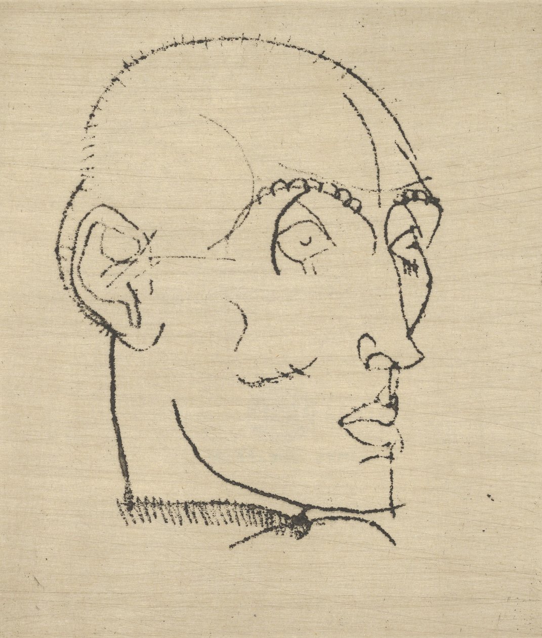 Bir Adamın Portresi, 1914. by Egon Schiele
