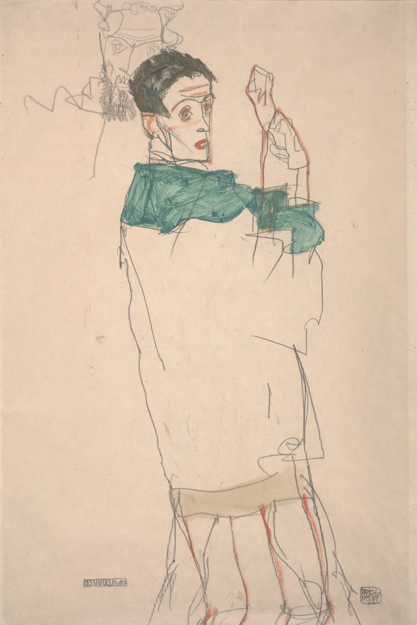hatırlama by Egon Schiele