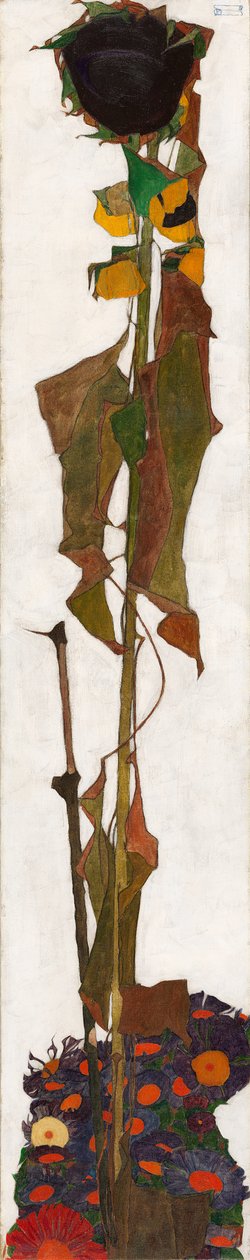 Ayçiçeği, 1909-1910. by Egon Schiele