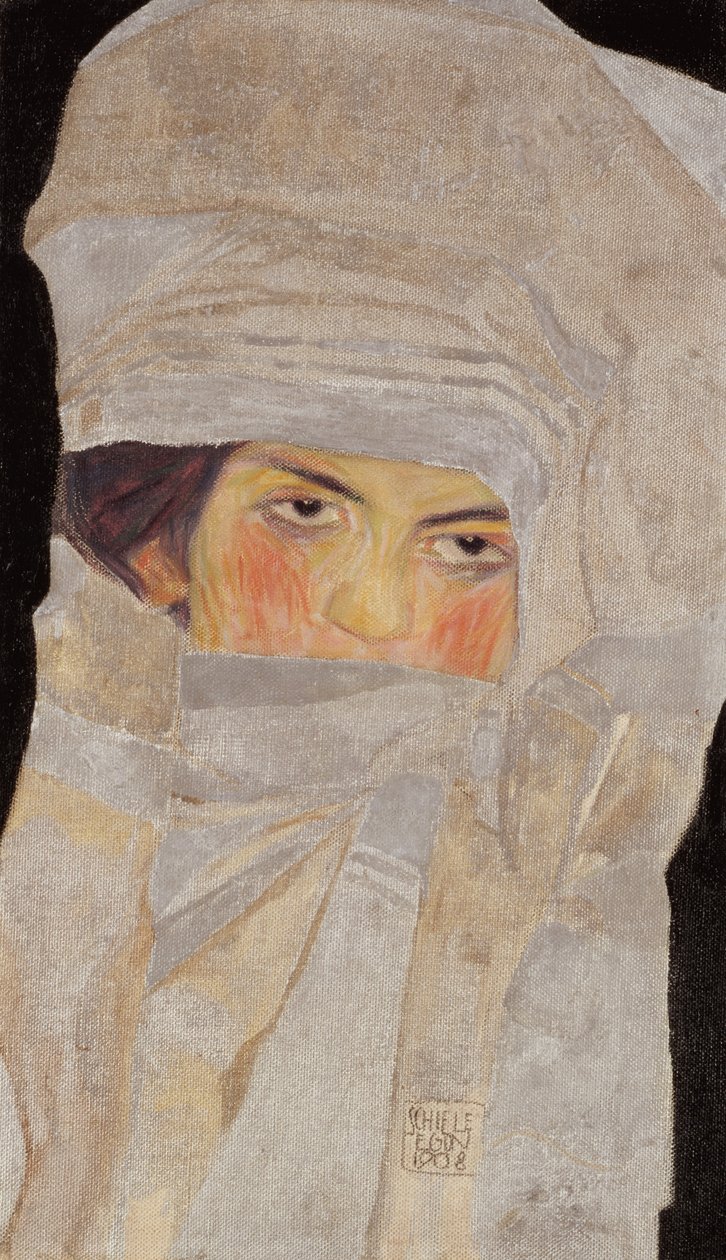 Sanatçının Kızkardeşi, Melanie, 1908 by Egon Schiele
