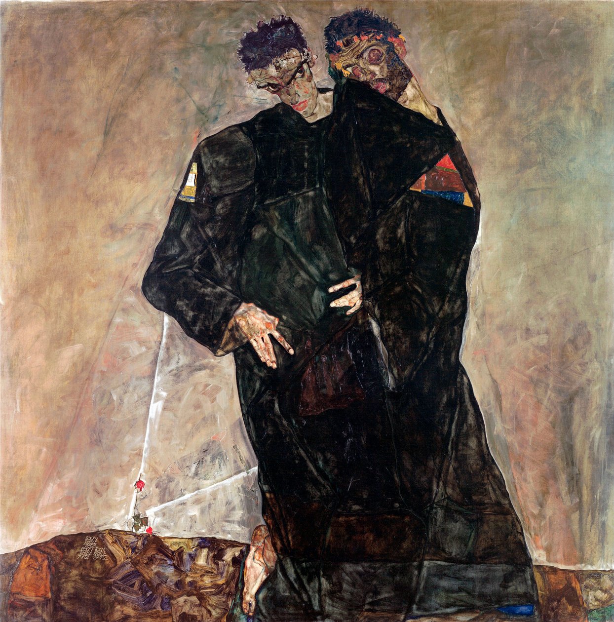 Egon Schiele tarafından Münzeviler by Egon Schiele