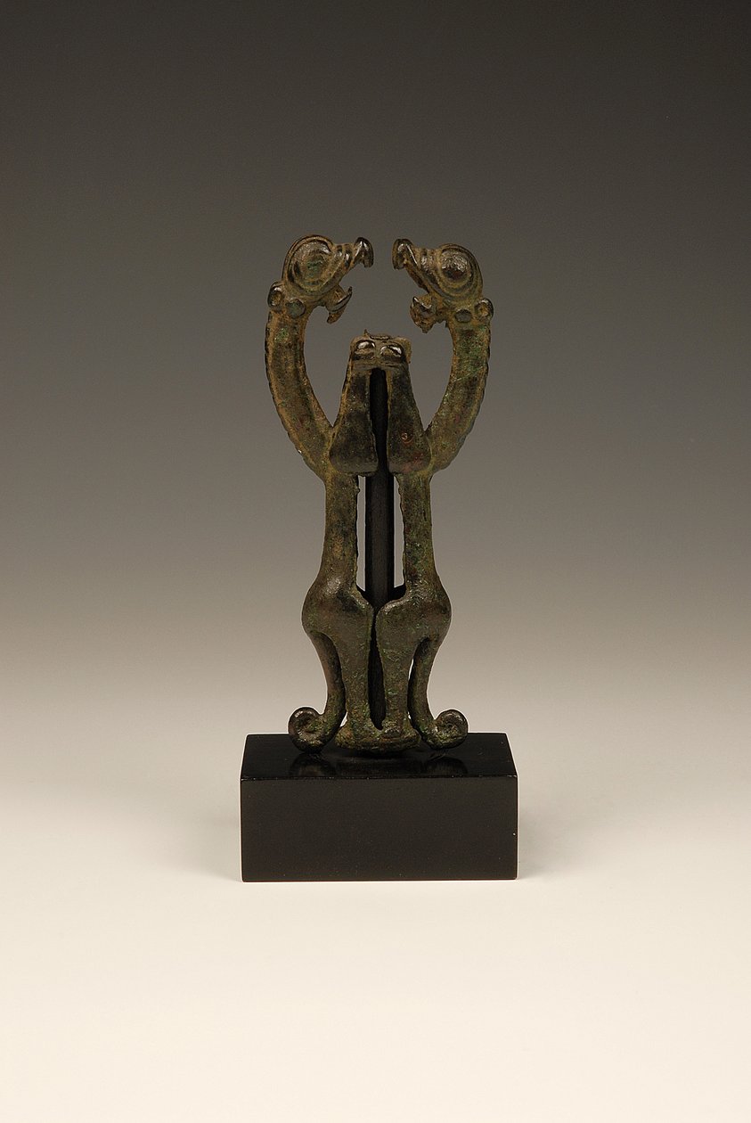 Bronz Aslan Finial, MÖ 9-8. yy (bronz) by Egyptian