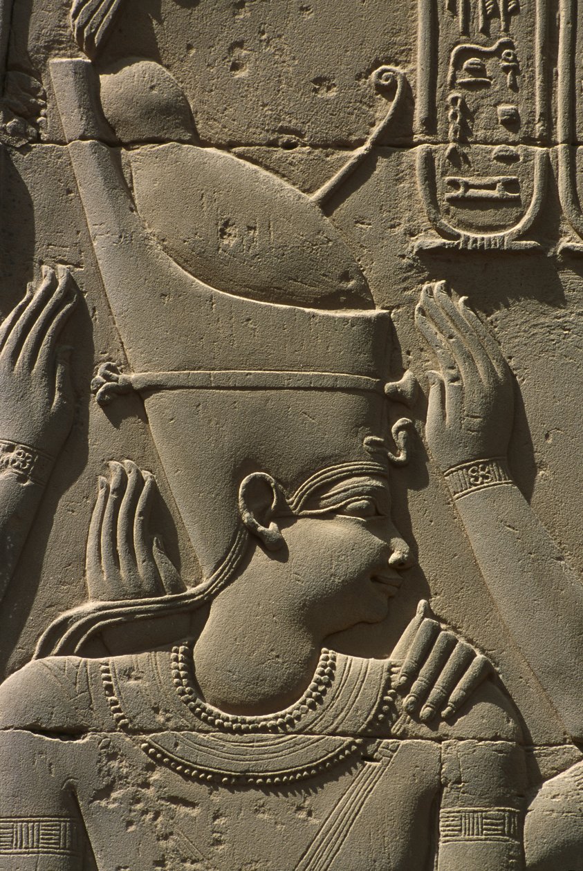 Bir kabartma detayı, firavun taşı by Egyptian