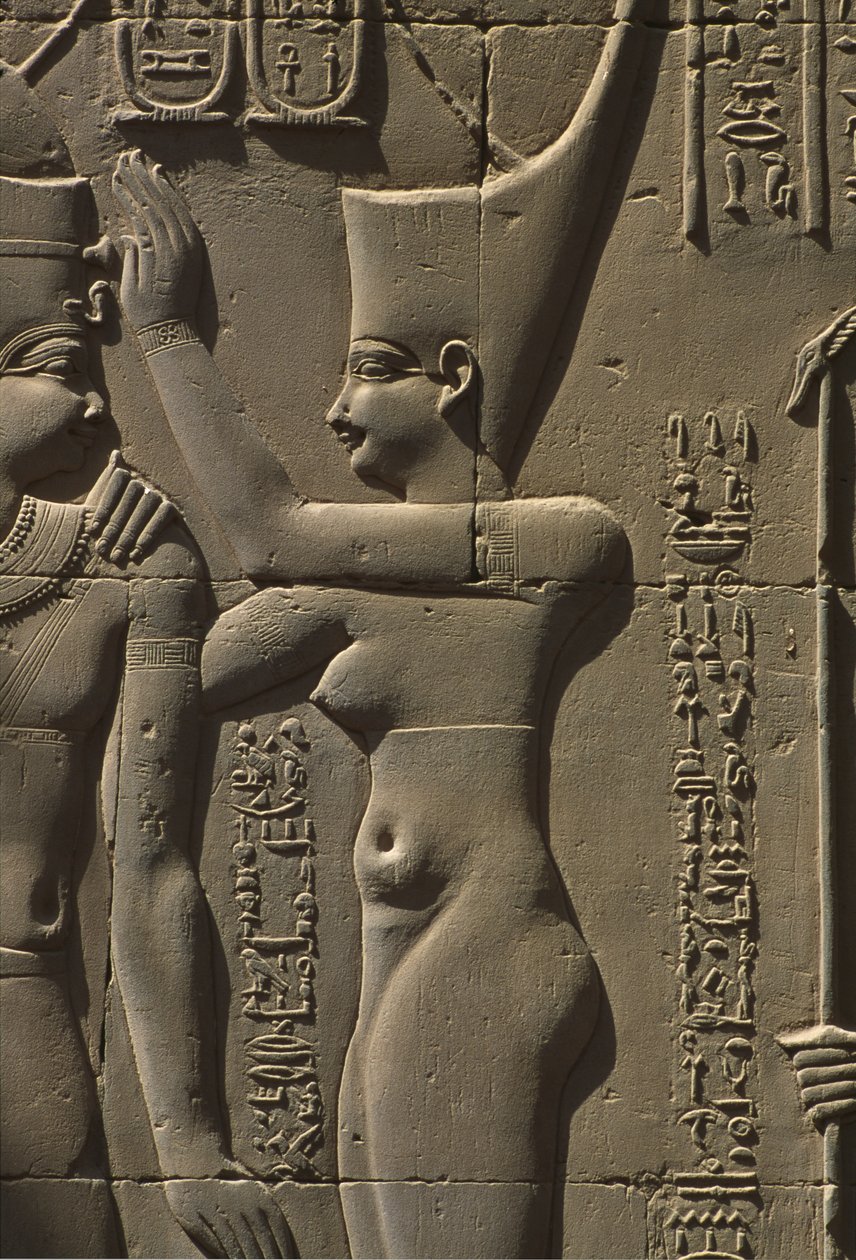 Bir kabartma taş detay by Egyptian