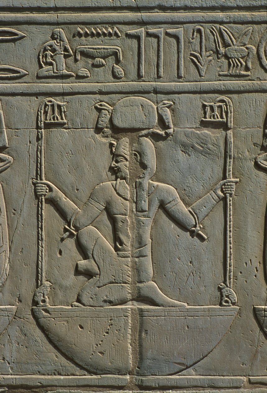 Bir kabartma taş detay by Egyptian