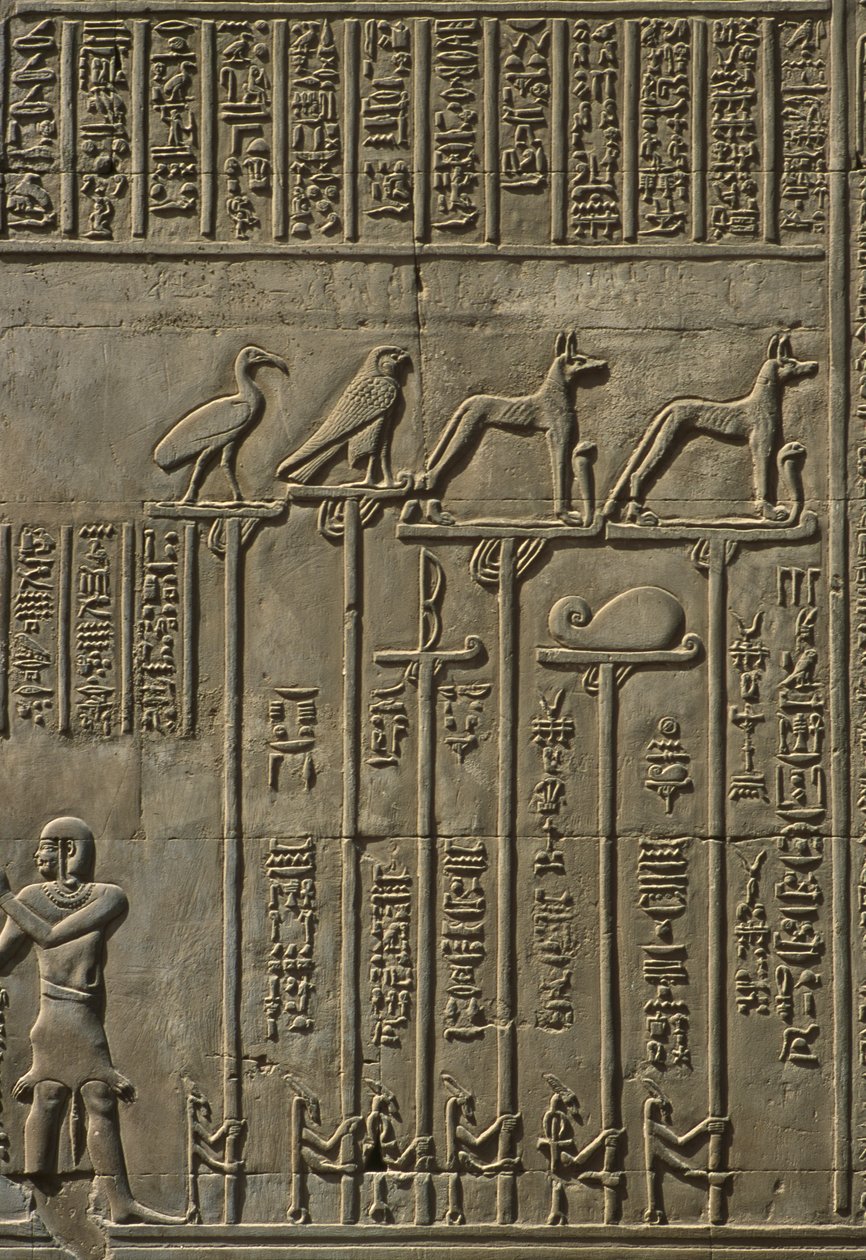 Bir kabartma taş detay by Egyptian