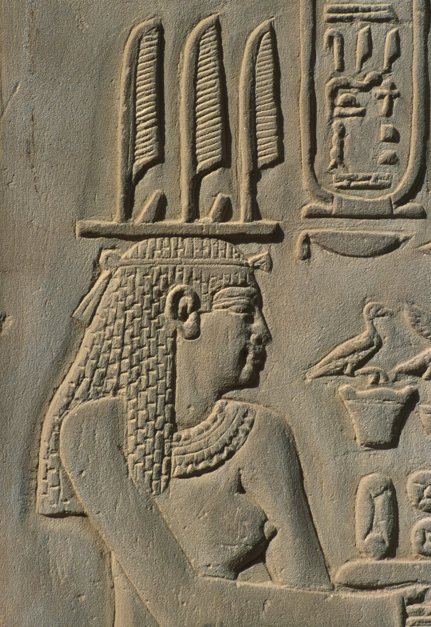 Bir kabartmanın detayı, kadın taşı by Egyptian