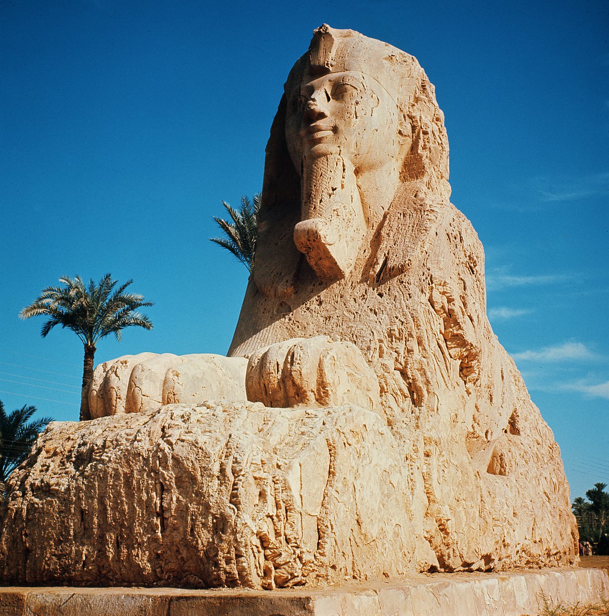 Alabaster Sfenks, Yeni Krallık, muhtemelen II. Amenhotep saltanatından, yaklaşık MÖ 1450-1425 (ayrıca bkz. 59240) by Egyptian 18th Dynasty