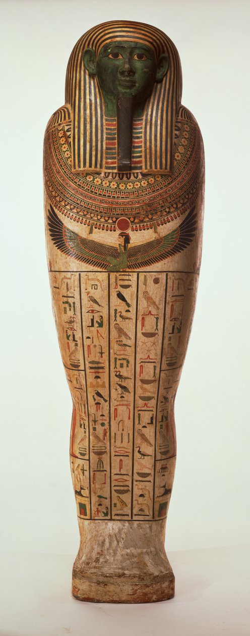 Psamtik I lahiti (MÖ 664-610) Geç Dönem (boyalı ahşap) (detaylar için bkz. 95060-64) by Egyptian 26th Dynasty
