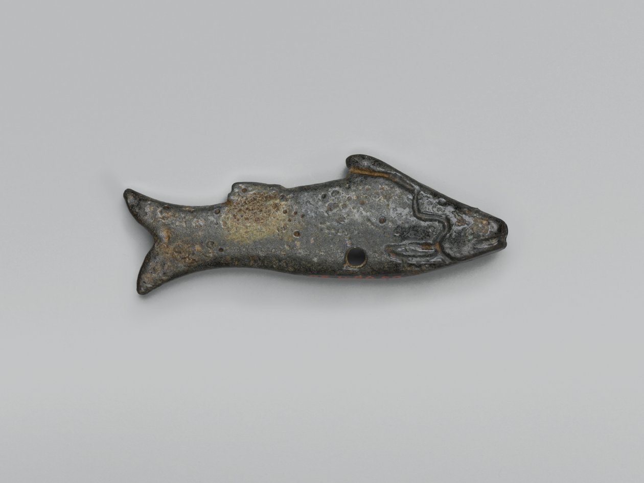 Bir balık figürü (fayans) by Egyptian