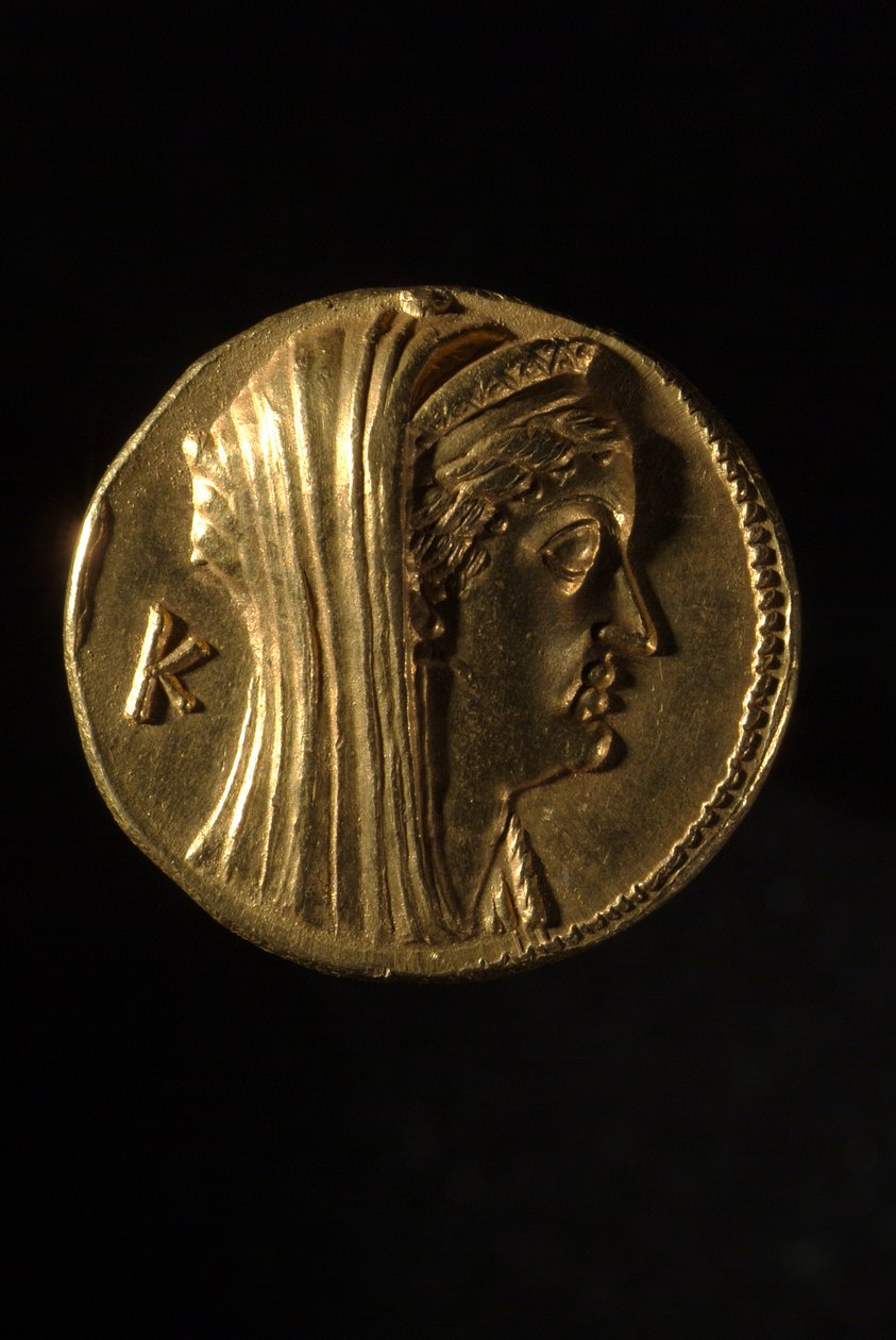 Arsinoe II Yunan Oktadrahmisi, MÖ 240, ters görünüm by Egyptian