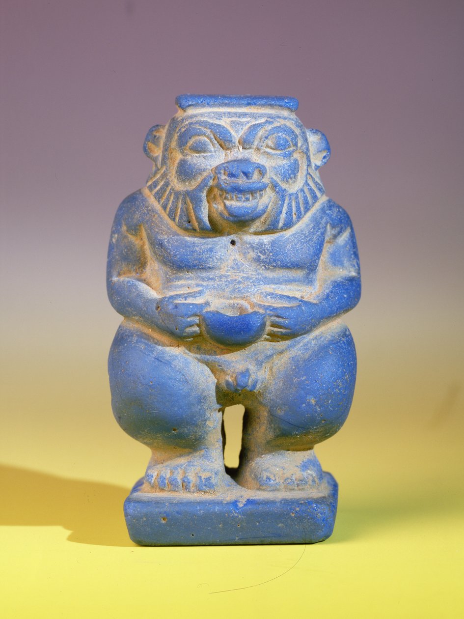 Bes Heykelciği (seramik) by Egyptian