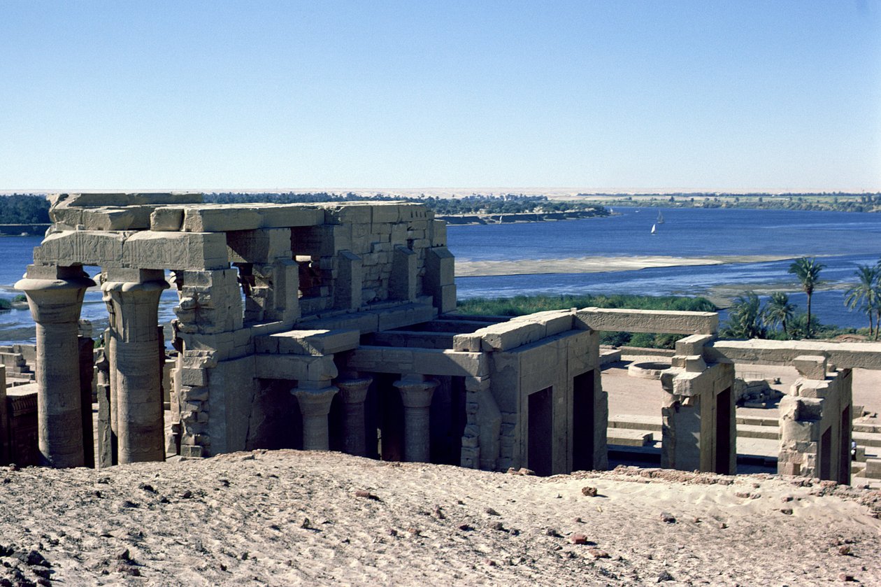 Nil Nehri üzerindeki Roma ve Ptolemaik Çift Sobek ve Haroeris Tapınağı
