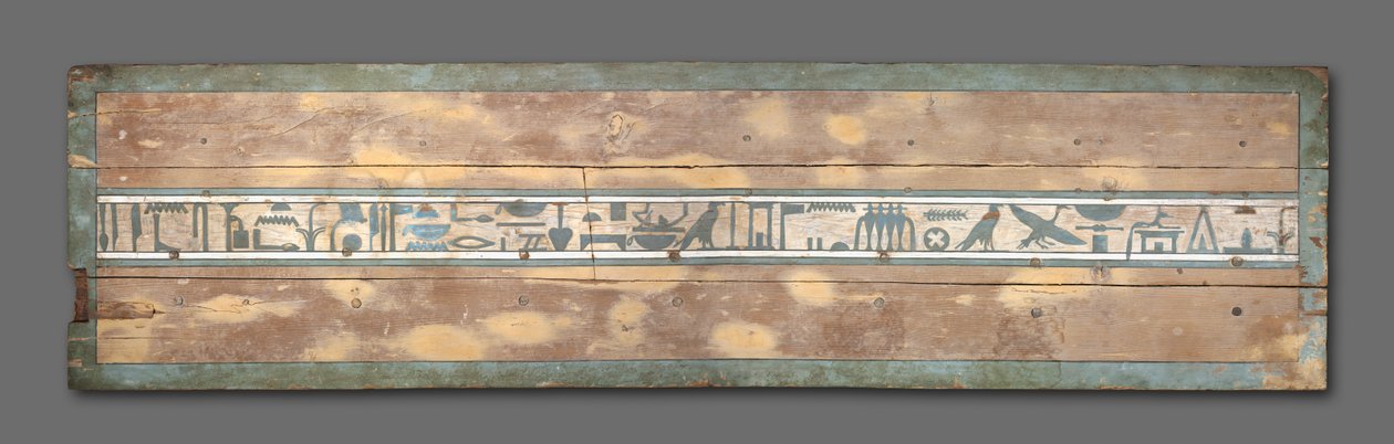 Senbi tabutunun kapağı, Orta Krallık, c.1918-1859 M.Ö. by Egyptian 12th Dynasty
