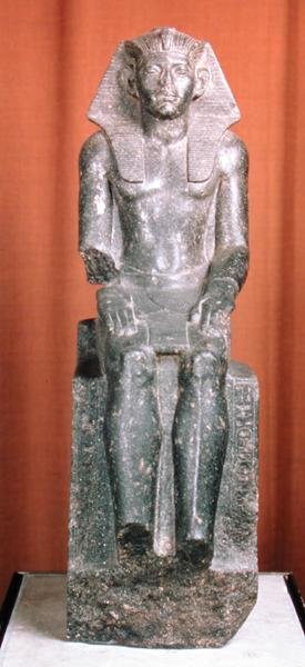 Amenemhat III Heykeli (diyorit gnays) by Egyptian 12th Dynasty