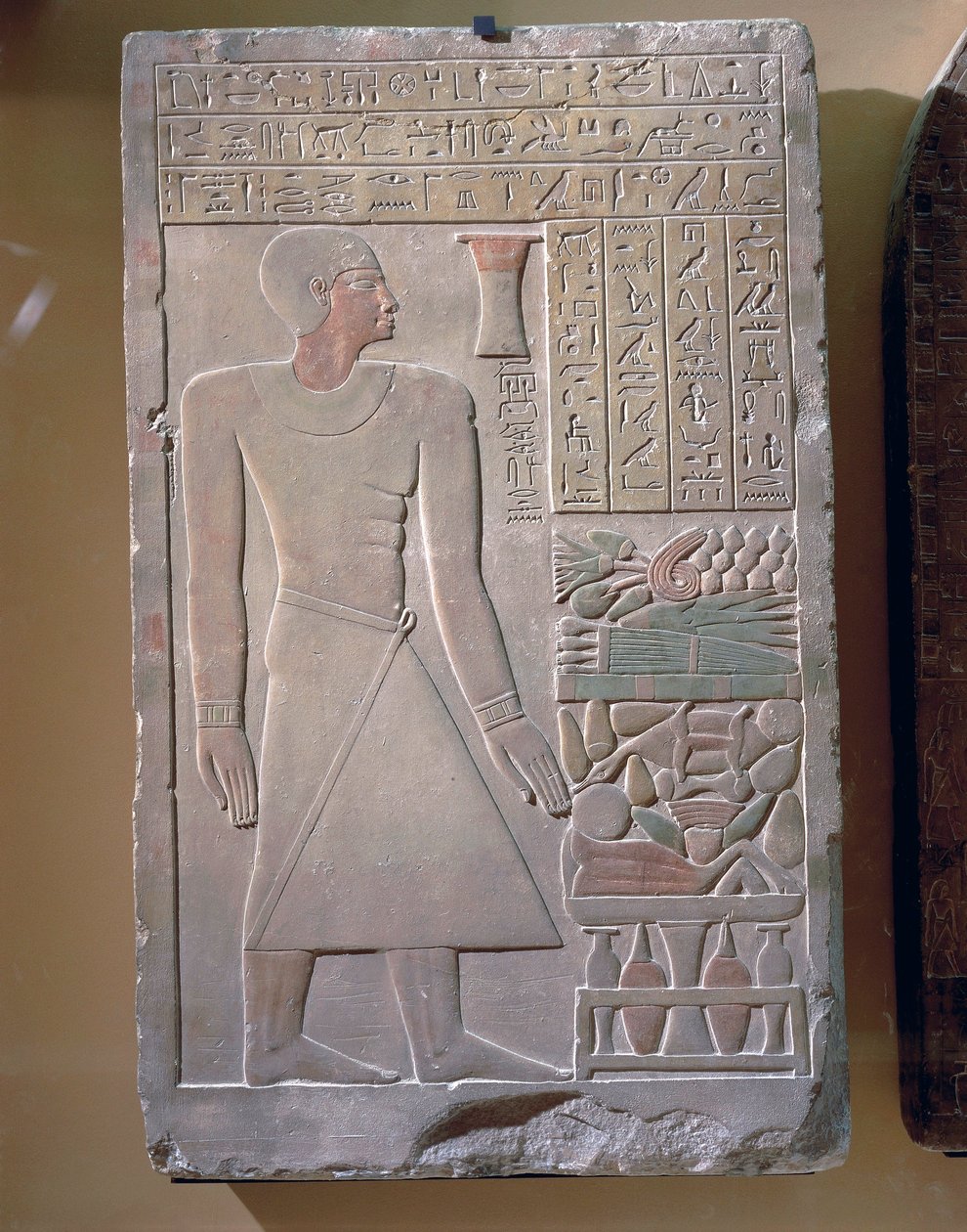 Senusret Steli, Baş sorumlu sayman by Egyptian 12th Dynasty