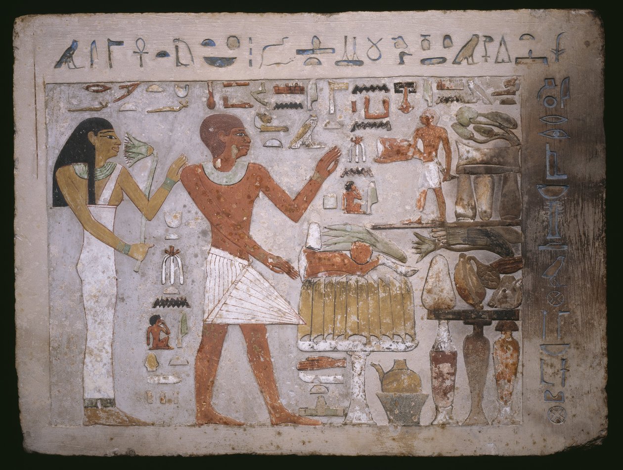 Amenemhet ve Karısı Hemet