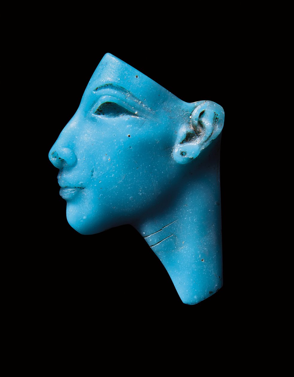 Akhenaten ve Nefertiti kakması, Yeni Krallık, Amarna dönemi, c.1353-1336 M.Ö. by Egyptian 13th Dynasty