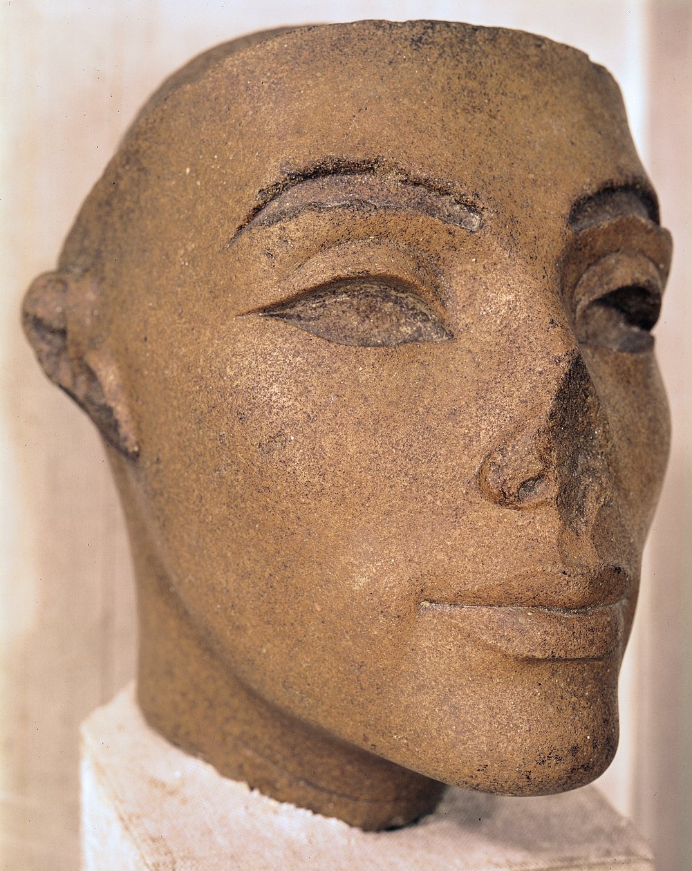 Bir kraliyet başı, muhtemelen Nefertiti, Memphis, New Kingdom