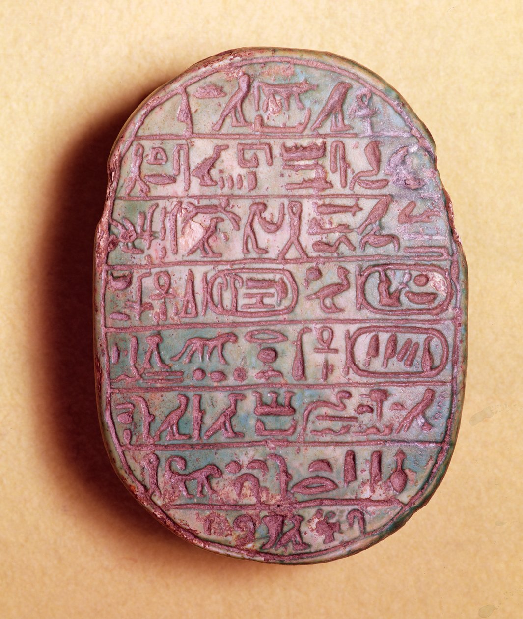 Amenhotep III (c.1417-1379 BC) ve Queen Tiye, New Kingdom, c.1391-1353 M.Ö. by Egyptian 18th Dynasty