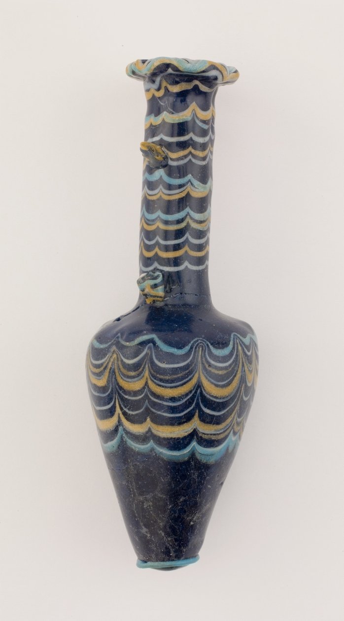 Şişe, Yeni Krallık, MÖ 1425-1362 (cam) by Egyptian 18th Dynasty