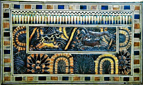 Sandık, Tutankhamun Mezarı, Yeni Krallık (ahşap, bronz, fildişi ve renkli sır) by Egyptian 18th Dynasty
