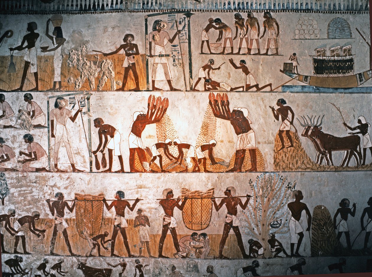  by Egyptian 18th Dynasty