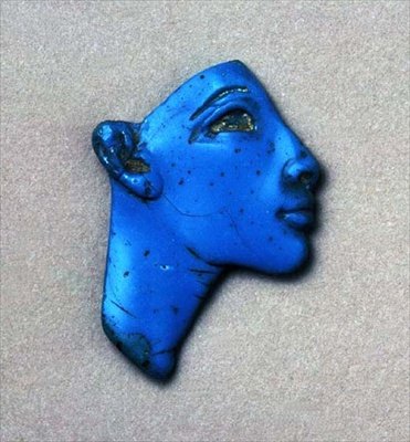 Kraliyet başı kakma parçası, Amarna, Yeni Krallık