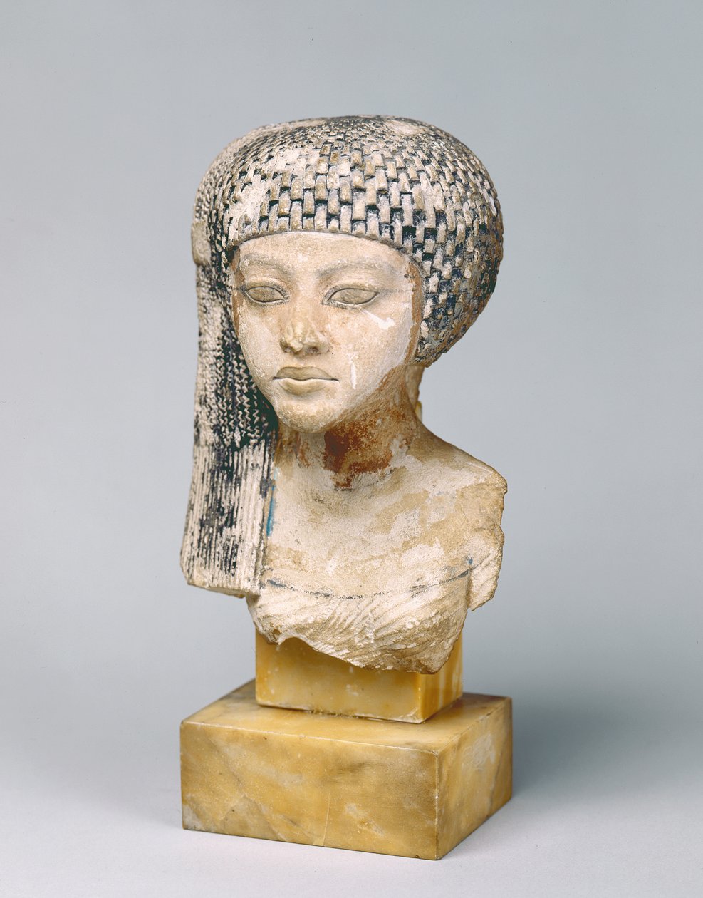 Amarna Prensesi Başkanı, MÖ 1353-37 (kireçtaşı) by Egyptian 18th Dynasty