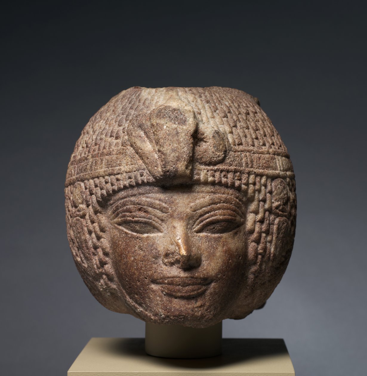 Yuvarlak Peruk Takan Amenhotep III Başkanı, MÖ 1391-1353 dolayları by Egyptian 18th Dynasty