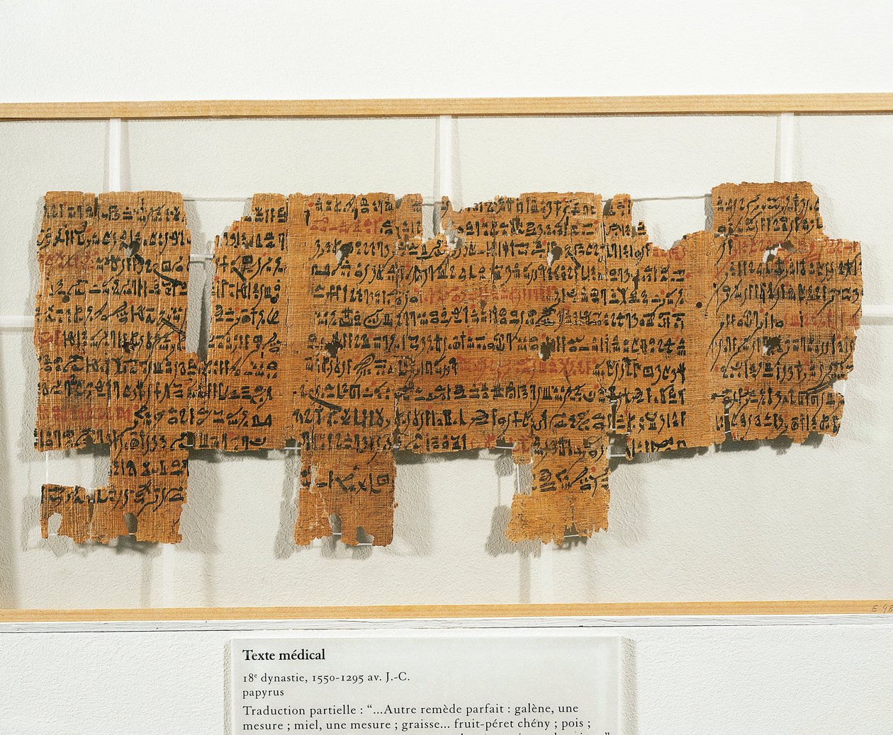  by Egyptian 18th Dynasty