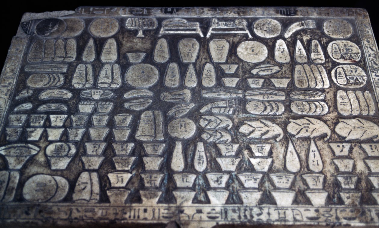  by Egyptian 18th Dynasty