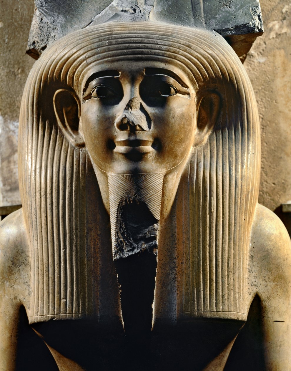 Firavun Amenofis II (kireçtaşı) by Egyptian 18th Dynasty
