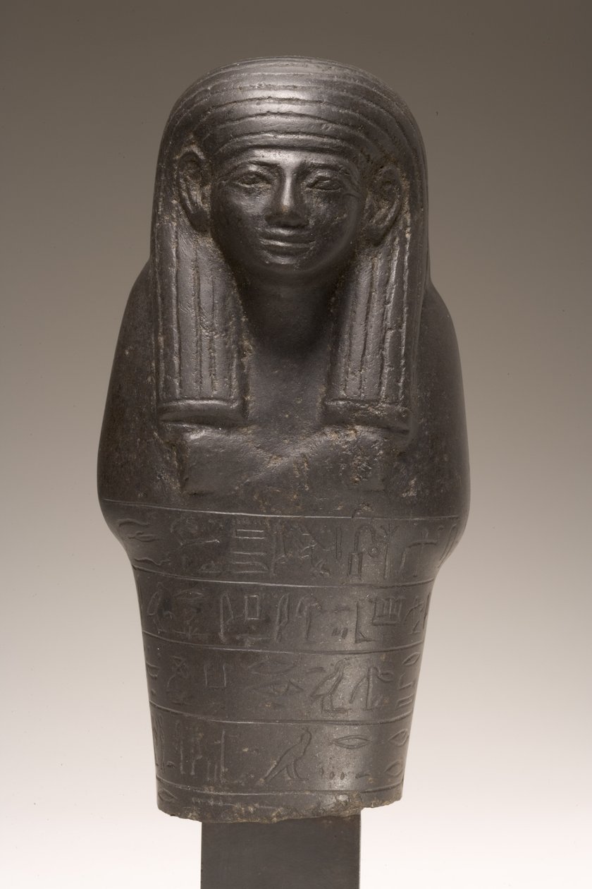 Amenemhat, New Kingdom (diyorit) için Shabti figürü by Egyptian 18th Dynasty