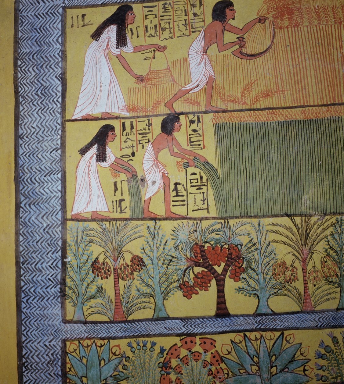 Doğu Duvarında Sennedjem Mezarı, İşçi Köyü, Yeni Krallık