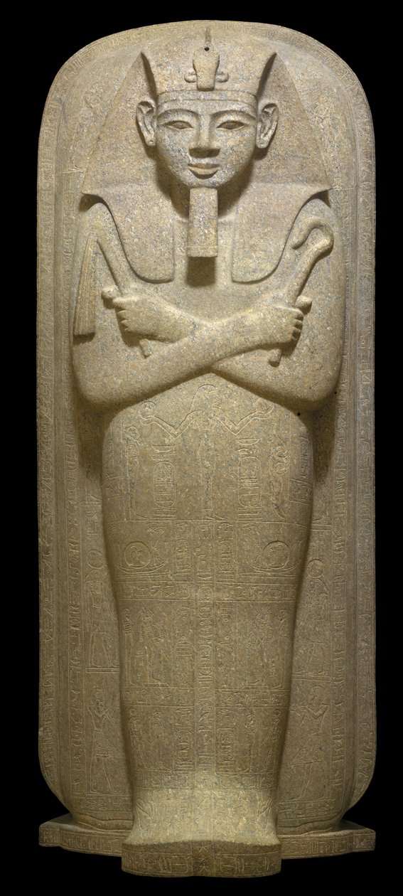 Mısır, Thebes, Luksor, Krallar Vadisi, Merneptah Mezarı, Granit lahit by Egyptian 19th Dynasty