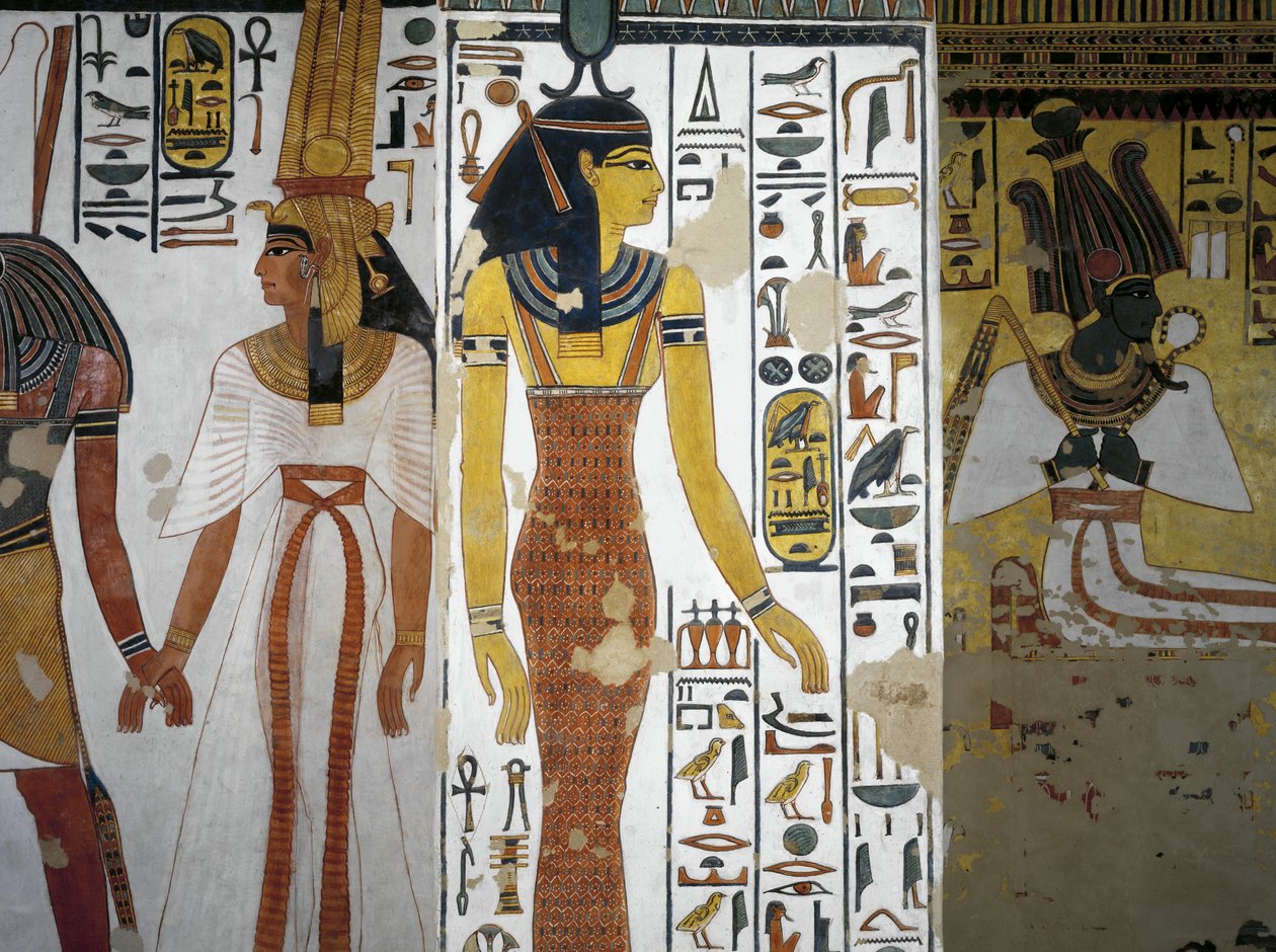 Mısır, Teb, Luksor, Kraliçeler Vadisi, Nefertari