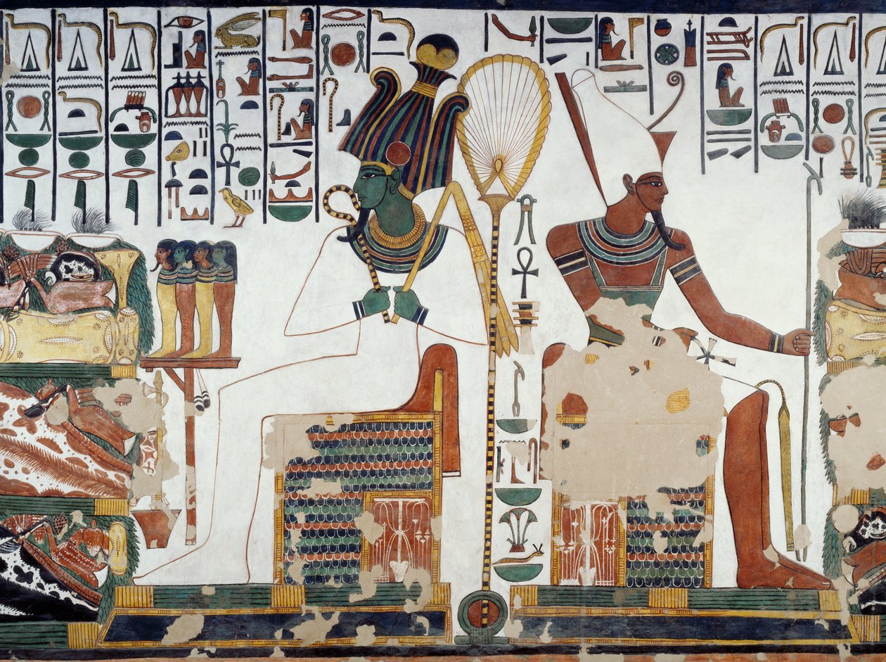 Osiris ve Atun, Nefertari Mezarı