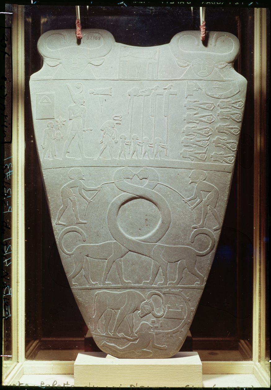 Narmer Paleti: Aşağı Mısır