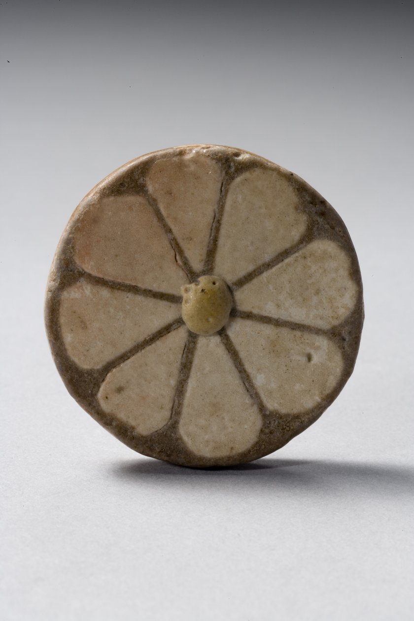 Çiçekli kakma, Yeni Krallık, III. Ramses saltanatı, MÖ 1184-53 (fayans) by Egyptian 20th Dynasty