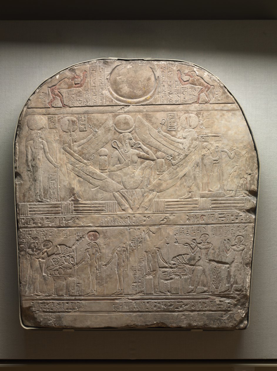 Ptah Baş Rahibi Steli, Shedsunefertem, MÖ 945-924 by Egyptian 22nd Dynasty