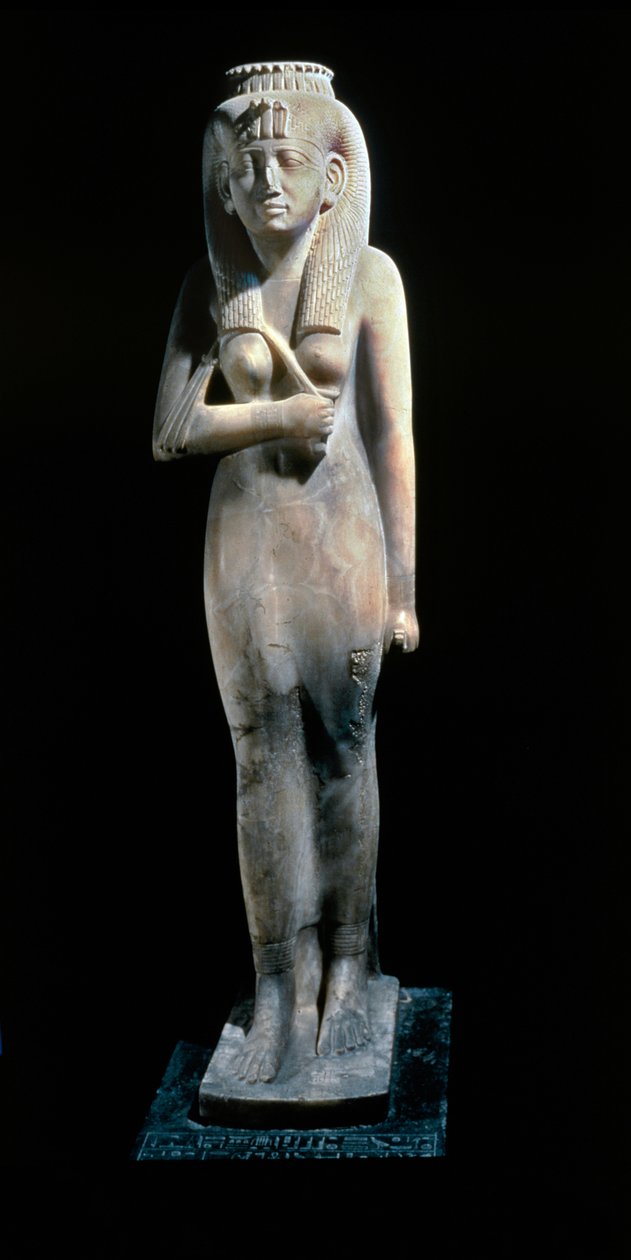 Amenirdis I (kaymaktaşı ve bazalt) by Egyptian 25th Dynasty