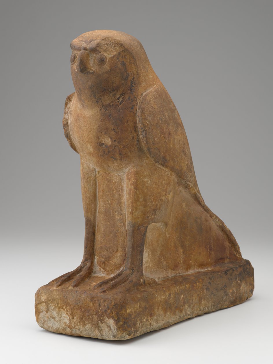 Horus Falcon, MÖ 664-525 (kumtaşı) by Egyptian 26th Dynasty